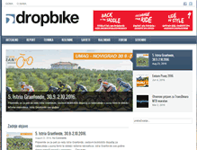 Tablet Screenshot of dropbike.com
